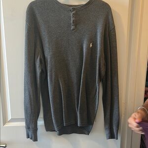 Classic Gray Long Sleeve Shirt
